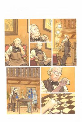 Julen Ribas | Planche originale n°09 - Artifices, un magicien en Algérie | Daniel Maghen