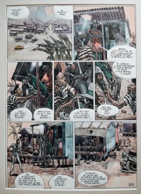 Schultheiss - 1 Original page - Le reve du requin - 1985 | Catawiki
