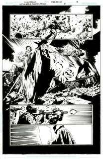 Justice League: The Atom Project #5 p.08 - Inferno vs The Military! | Comic Book Art Gallery