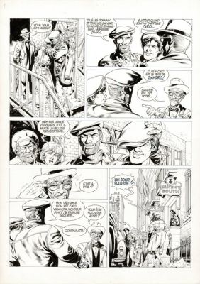 Mitton, Jean-Yves - 1 Original page - De Silence et de Sang T9 - Je n’étais même pas là... - 1995 | Catawiki