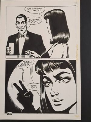 Magnus & Bunker - 1 Original page - Satanik - Tema: cos’è la Morte | Catawiki