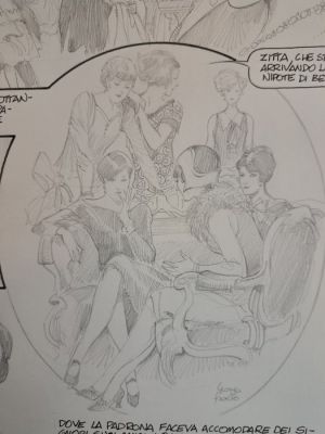 Frollo, Leone - 1 Original page - Mona Street - La Boutique de Monique | Catawiki