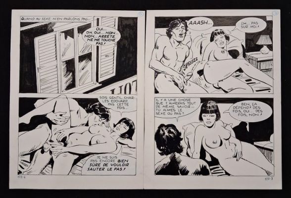 Ivo Pavone - 2 Original page - Valses hesitations | Catawiki