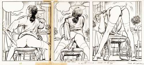 Manara Milo - "Il gioco", 1983 | Urania Casa d’Aste