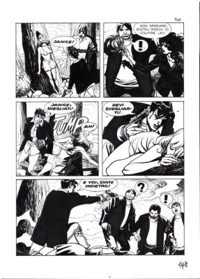 Mari, Nicola - 1 Original page - Dylan Dog Speciale #23 - "L’angelo caduto" - 2009 | Catawiki