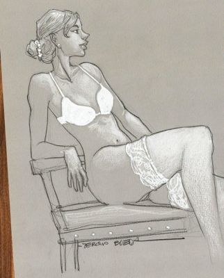 Bleda, Sergio - 1 Œuvre d’art originale - Delicate Allure – Hand Signed | Catawiki