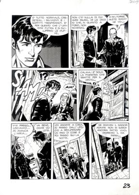 Baggi, Alessandro - 1 Original page - Dylan Dog | Catawiki