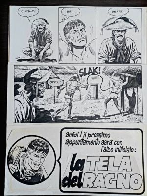 Bignotti, Franco - 2 Original page - Mister No - n. 117" Il Profeta" - 1985
