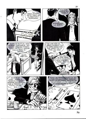 Mari, Nicola - 1 Original page - Dylan Dog #293 - "Gli ultimi immortali" - 2011 | Catawiki