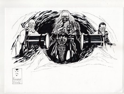 Marco Foderà - 1 Original drawing - Mad Max Fury Road - Mad Max Fury Road - 2016