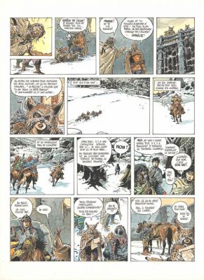 Franz | Planche originale n° 35 - Le Sang de mon père - Poupée d’ivoire | Daniel Maghen