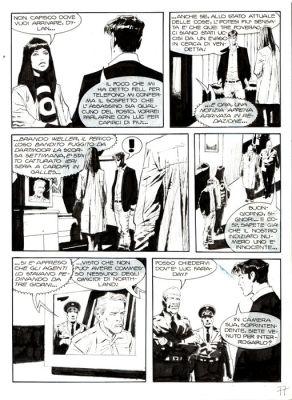 Roi, Corrado - 1 Original page - Dylan Dog #259 - "Da una lontana galassia" - 2008 | Catawiki