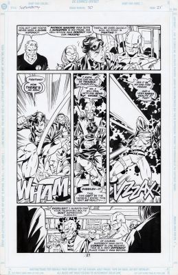 Grummett, Tom - Superboy #70 p.21 | Comic Book Art Gallery