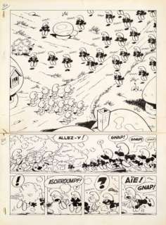 Peyo Pierre Culliford Dit (1928-1992) - LES SCHTROUMPFS