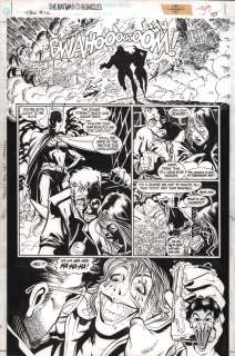 Damion Scott, Wayne Faucher | The Batman Chronicles #16 P.10 / 39 - Cassandra Cain - Signed Wayne Faucher - 1999 | Anthony’s Comic Book Art