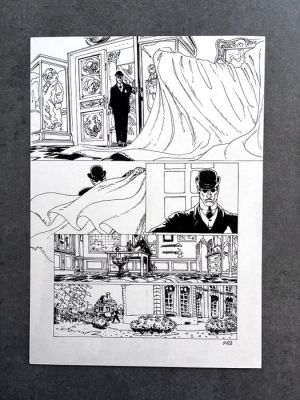 Gess (Girard, Stéphane) - 1 Original page - La Brigade Chimérique - L’Oeil de la nuit T2, planche 92 - Les Grandes profondeurs - 2015 | Catawiki
