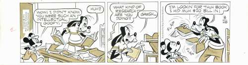 F. GOTTFREDSON - MM Intellectual Goofy | Little Nemo