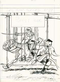 Lambil Willy Lambillotte Dit (Né En 1936) | LES TUNIQUES BLEUES | Artcurial