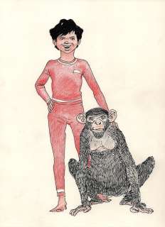 Hermann | Nic, illustration à l’encre de Chine et aux… | Millon