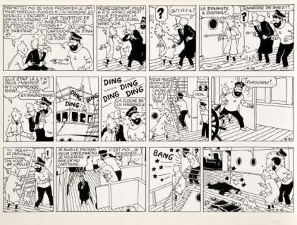 Hergé Georges Remi Dit (1907-1983) | LES AVENTURES DE TINTIN | Artcurial
