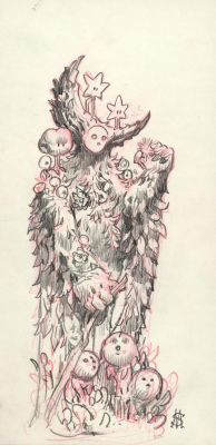 Stan Manoukian | Crayonné original, recherche pour "Grand Bois" | Daniel Maghen