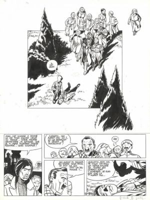 Frank Le Gall | Planche originale n°39 - Novembre toute l’année - Théodore Poussin | Daniel Maghen