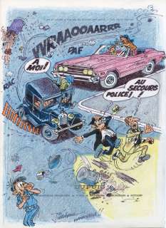 Jidéhem | Starter et Sophie, illustration pleine page à… | Millon