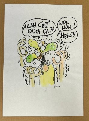 Edika (Karali, Edouard) - 1 Original colour drawing | Catawiki