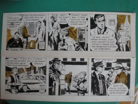 John Cullen Murphy - 2 Original page - Big Ben Bolt - strisce giornaliere - 1948 | Catawiki