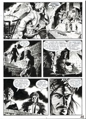 Dotti, Maurizio - 1 Original page - Dampyr #123 - "I senza morte" - 2010 | Catawiki
