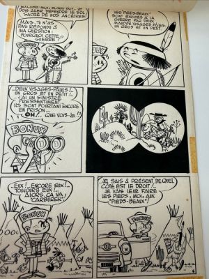 Jijé - 1 Original page - Bonux Boy - 1960 | Catawiki