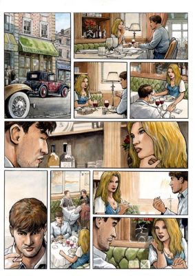 Berlion, Olivier - 1 Original colour page - Agata - Page originale 50 Agata T3 - 2022 | Catawiki