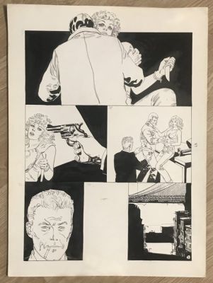 Gustavo Trigo - 1 Original page - Skorpio o Lanciostory | Catawiki