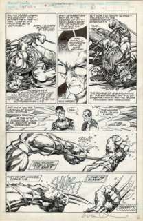 Smith, Barry Windsor - MARVEL COMICS PRESENTS (1988-95) #75 Interior Page