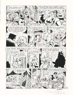 Di Sano. Planche originale Un bon gueuleton | BDEnchères