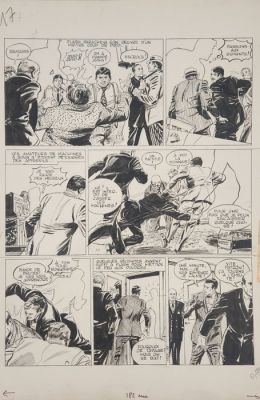 Lenvers, Max - 1 Original page - Jacques Flash - Aller sans retour - 1969 | Catawiki