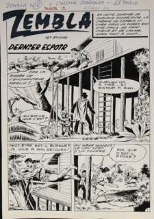 Collectif - Oneta, Franco? - ZEMBLA Planche originale Ã  l‘encre de chine