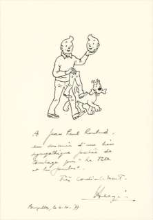 Hergé (Georges Remi Dit) 1907-1983 | LA TÊTE ET LES JAMBES | Artcurial