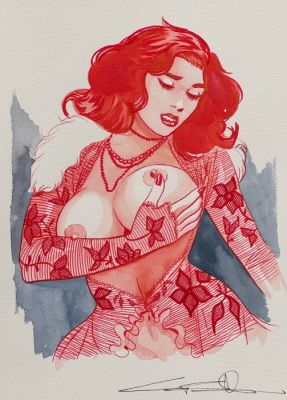 Candita, Giuseppe - 1 Original drawing - G.Candita - Morrigan - 2026 | Catawiki