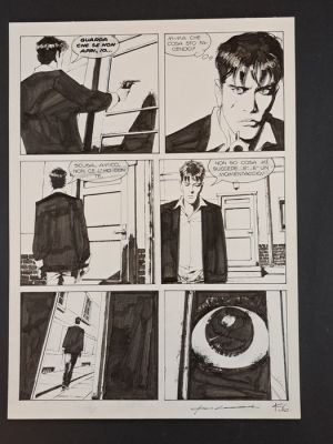 Roi, Corrado - 1 Original page - Dylan dog: Paranoia | Catawiki