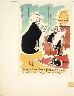 Jacques Faizant 1918-2006 - Si j‘avais su qu‘on s‘ennuie....