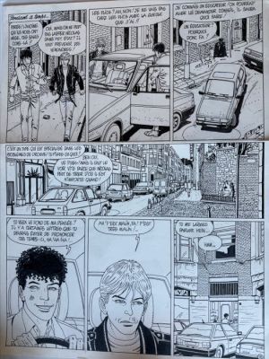 Carin, Francis - - 1 Original preliminary page - ..Nicolas - À la Recherche de Nicolas | Catawiki