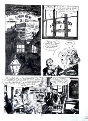 Milazzo, Ivo - 1 Original page - Ken Parker - "Sciopero" | Catawiki