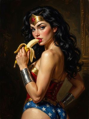 Alberto Ricardo (XXI) - Wonder Woman: Sátira en Claroscuro | Catawiki