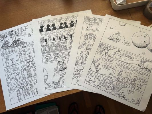 Makyo, Pierre - 4 Original page - Petit Prince - Histoire complète - 2016 | Catawiki