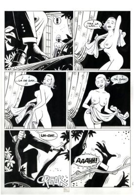 Alessandrini, Giancarlo - 1 Original page - Martin Mystere Speciale #16 - "L‘impareggiabile Reeves" - 1999
