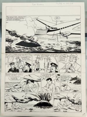 Jean Ache Original drawing - Nic et Mino - 1958 | Catawiki