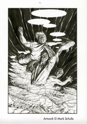 Mark Schultz | Girl From the Gulf #3 cover | Flesk