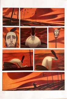 ANDREA SERIO - Original page cm. 33x48. Pastels. Signed. Mint. Code 107.