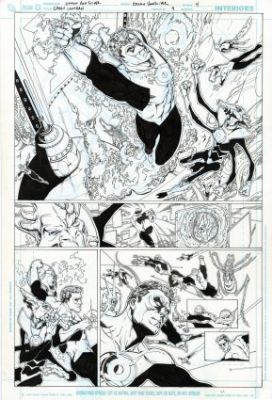 Van Sciver, Ethan - GREEN LANTERN (2005-11) #9 Half Splash | Metropolis Comics